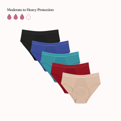 Rosa’s Leakproof Bamboo Brief (5 Pack)