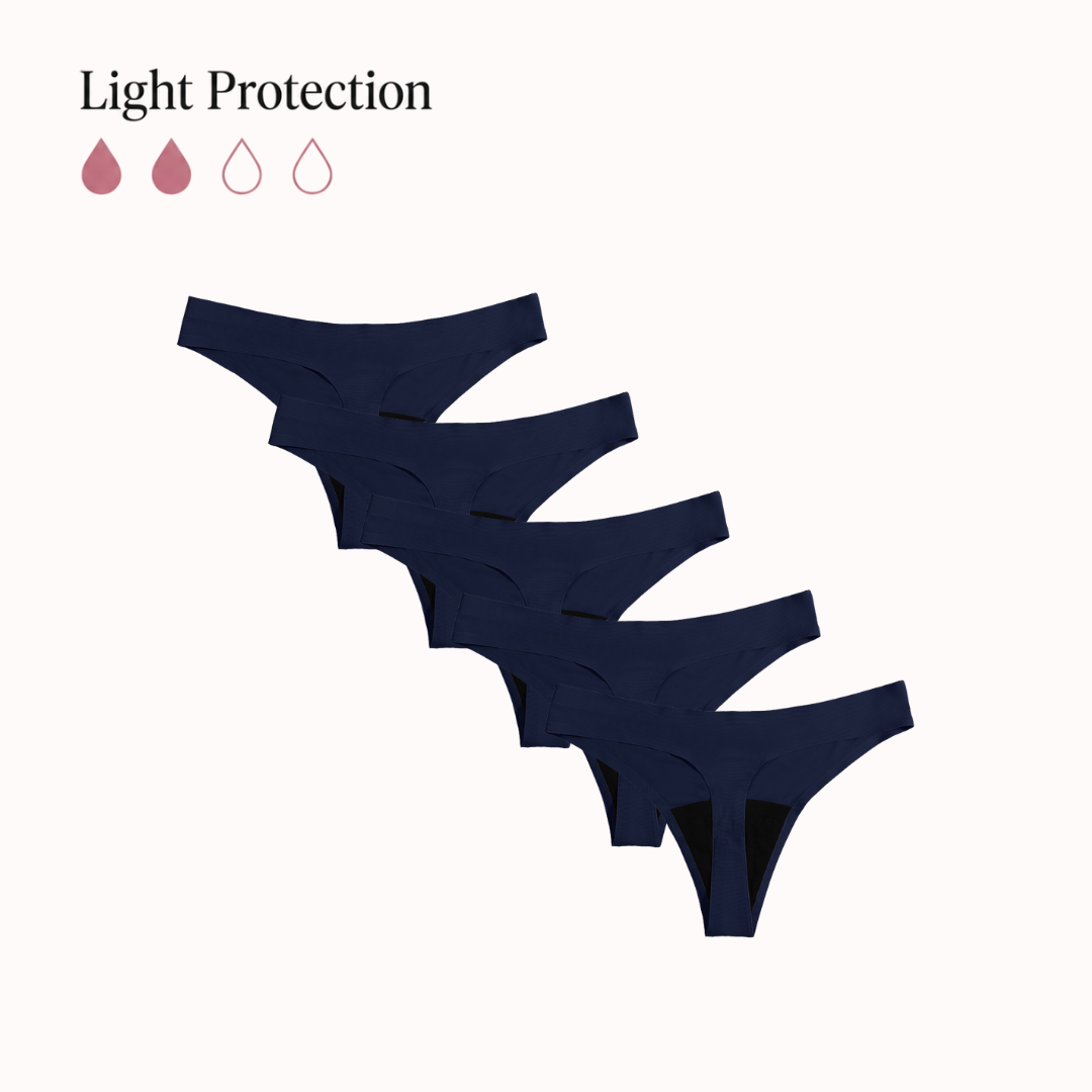 Rosa's Leakproof Underwear Thong (5 Pack)