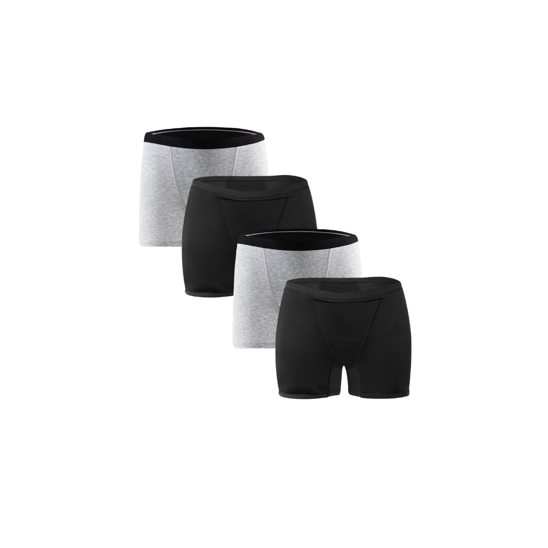 Rosa’s Leakproof Women’s Boxer Shorts (4 Pack)