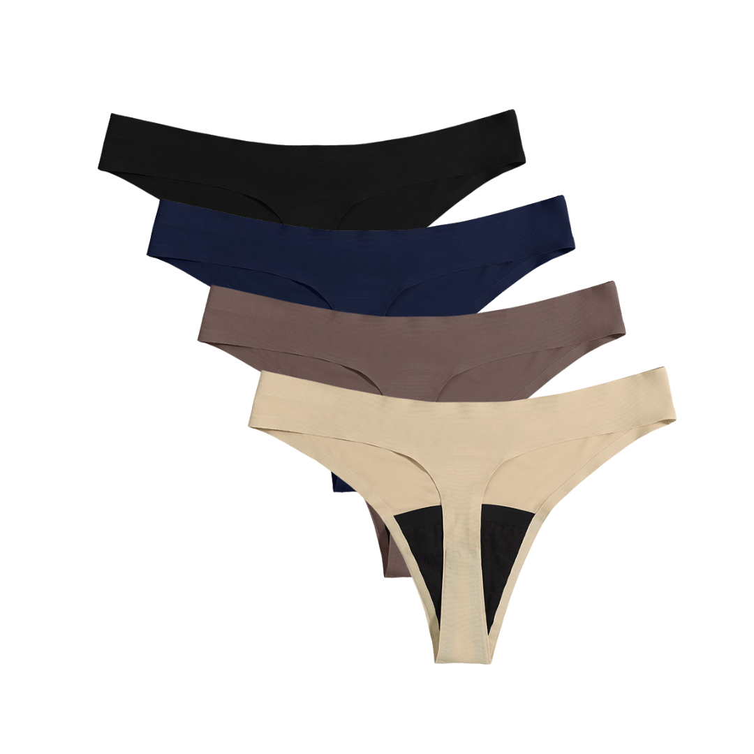 (4 pack) Rosa's Leakproof Underwear Thong