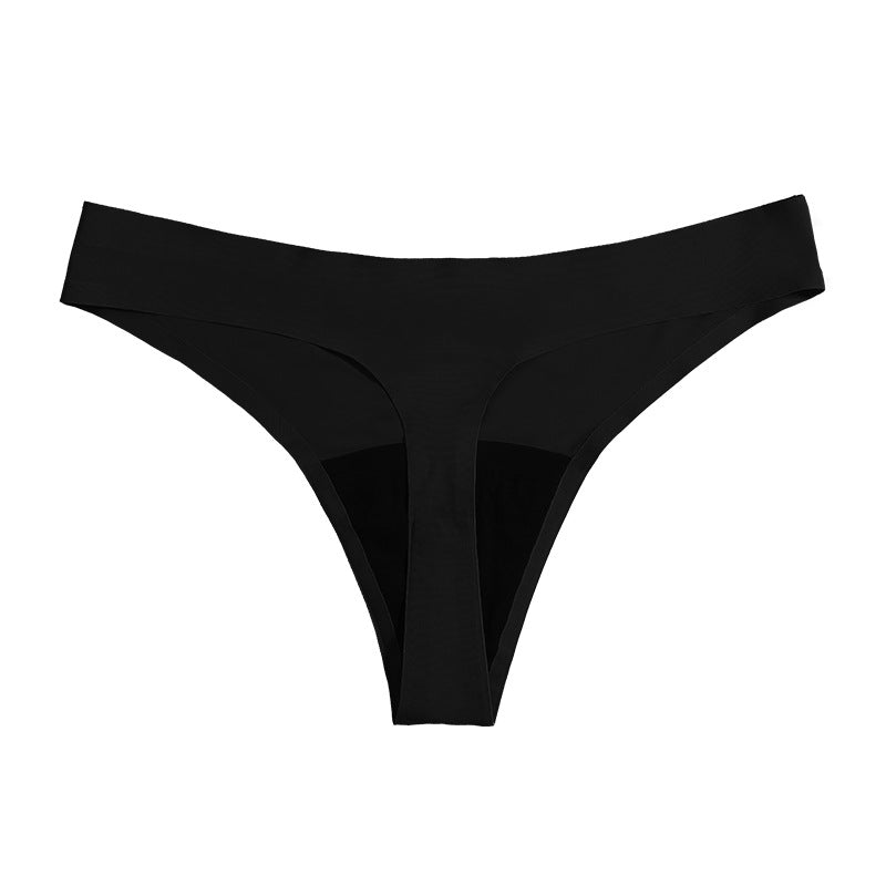 Rosa's Leakproof Underwear Thong Midnight Black